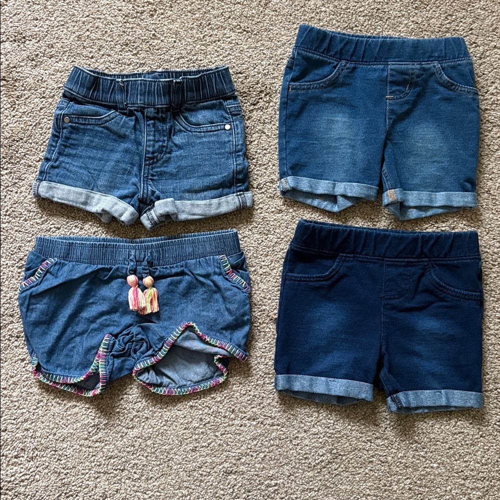 2T Girls' Shorts Pack - Falls Creek, Jumping Beans